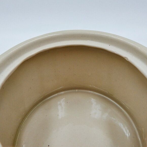 Stoneware Blue Onion Wall Salt Cellar Pig Crock Lid Cobalt Hanging Taiwan - Picture 10 of 12